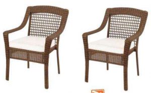 Wicker Patio Dining Chairs