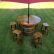 Furniture Wine Barrel Outdoor Furniture Excellent On Intended For Custom Made Umbrella Table Set By Wyld At Heart Customs 7 Wine Barrel Outdoor Furniture