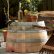 Furniture Wine Barrel Outdoor Furniture Modern On Intended Lovers Will Enjoy This Rustic Table 130 8 Wine Barrel Outdoor Furniture