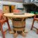 Wine Barrel Outdoor Furniture Nice On With Tables Pinterest Table Barrels And 5