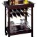 Furniture Wine Rack Bar Fresh On Furniture Intended For Amazon Com Cart Mirror Top 24 Wine Rack Bar