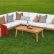 Furniture Wood Outdoor Sectional Astonishing On Furniture Top Teak Sofa With PC Set Teakwood 28 Wood Outdoor Sectional