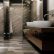 Wood Tile Flooring In Bathroom Lovely On Pertaining To 3