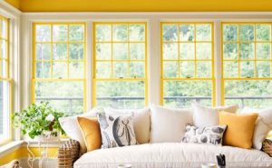 Yellow Sunroom Decorating Ideas